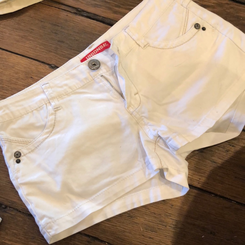 White shorts